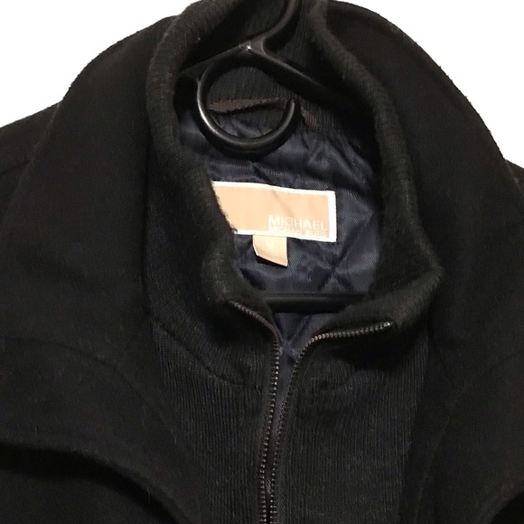 Michael Kors Wool Black Jacket, size Medium - Picture 5 of 15